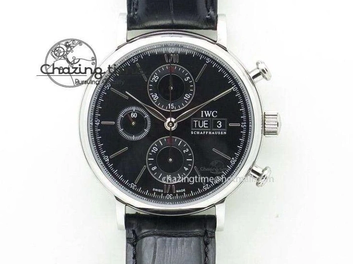 MIROTIME 0522 Portugieser Auto IWC0562A APSF 1:1 Best Edition White RG Dial on SS Bracelet A Unique 6991